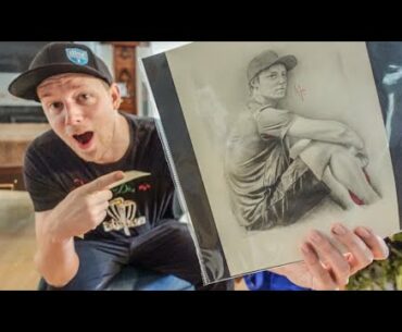 SOMEONE DREW THIS FOR ME?! Vlogmas Day 24