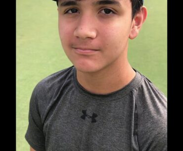 Golfing with Gary Russell II - putting challenge with jr golfer Nicholas
