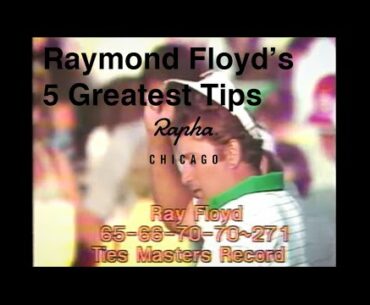 Ep. #003 - 5 GOLF TIPS - MASTERS CHAMP RAYMOND FLOYD (+TITLEIST PRO 90 GIVEAWAY + VISOR UNBOX)