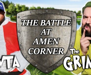 SANTA Fights THE GRINCH on the Golf Course