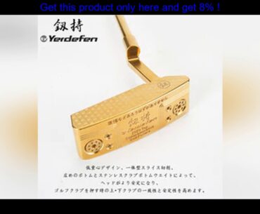 top Official authori Yerdefen Golf Putter Head Forged Carbon Steel With Full CNC Milled Brand Golf