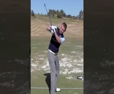 The One Plane Golf Swing #shorts