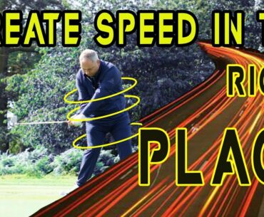 Create Speed In The Right Area Of The Golf Swing