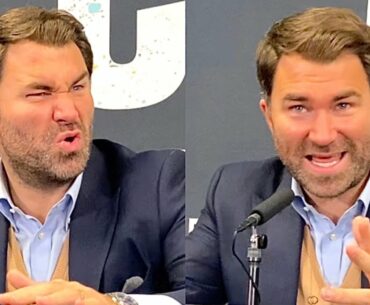 EDDIE HEARN “CANELO IS MY BOSS! I WORK FOR HIM” TALKS CANELO & GOLDEN BOY SPLIT & CALLUM SMITH FIGHT