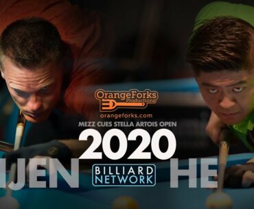 Niels FEIJEN vs Mario HE | 2020 Mosconi Ranking Event | Mezz Cues Stella Artois  Open - 9 Ball
