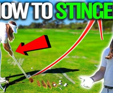 How I Hit My 300 YARD STINGERS!!