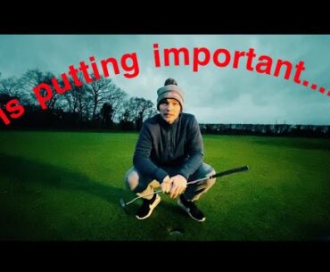 PUTTING IS IMPORTANT IN GOLF RIGHT..........