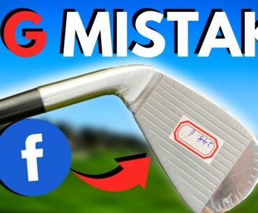 Are The New Irons I Bought Off Facebook TOTALLY WRONG!? (GIVEAWAY!)
