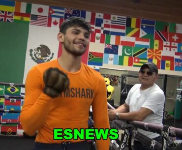 Ryan Garcia On Canelo vs Benavidez  EsNews Boxing