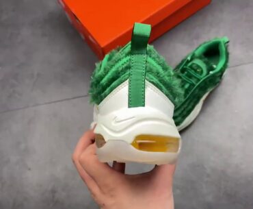 Nike Air Max 97 Golf Grass Running Shoes CK4437-100