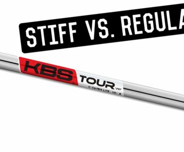 Stiff Vs  Regular Iron Shaft | KBS Tour 110 C taper