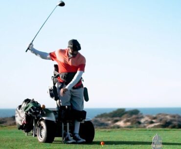 ABDUL NEVAREZ 1 ARM PARAGOLFER GOLFING PACIFIC GROVE II