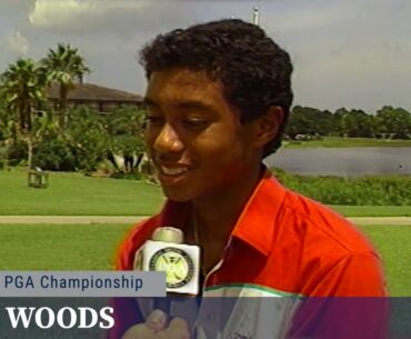14-Year Old Tiger Woods at 1990 Junior PGA Championship