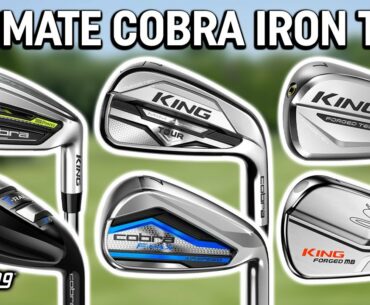 Ultimate Cobra Golf Iron Comparison | Trackman Test