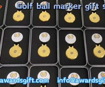 custom golf ball marker gift set,factory