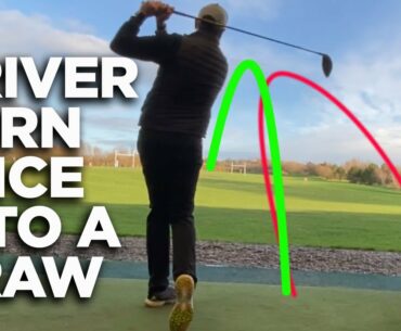 TURN SLICE WITH DRIVER INTO A DRAW SO SIMPLE