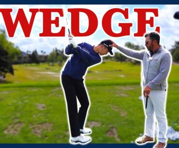 How To Hit Full Wedge Shots - College Golfer Lesson