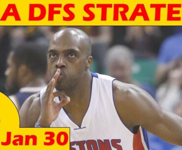 NBA DFS Projections & Strategy | Tuesday 1/30 | FanDuel & DraftKings