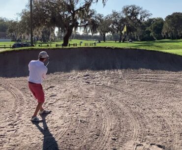 Two Fun Bunker Shots with a 4-iron