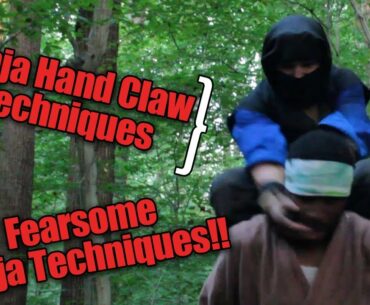Crazy Ninja Hand Claw Techniques!! | Ninjutsu