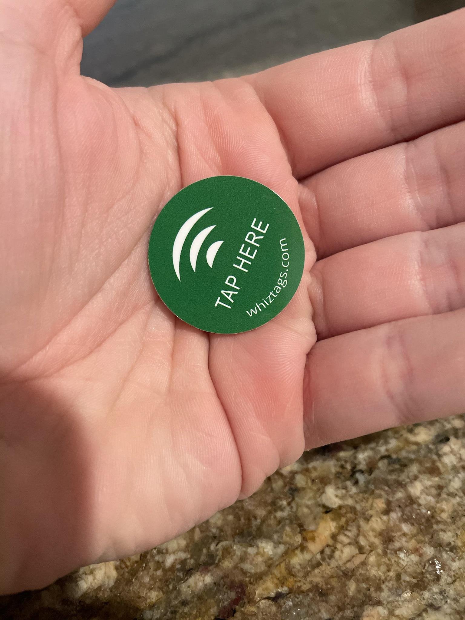NFC tag as a ball marker. What to use it for? FOGOLF FOLLOW GOLF