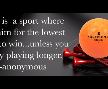 ZUREPOINTE STRIDER Distance Golf Ball