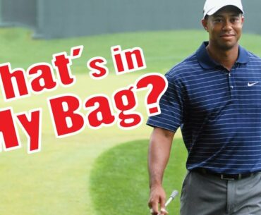Tiger Woods I 2019 What's In The Bag? Setup for The Masters
