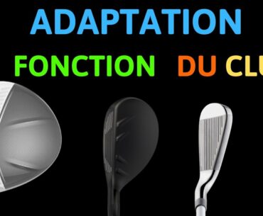 Golf : Comment adapter le SETUP en fonction des clubs !