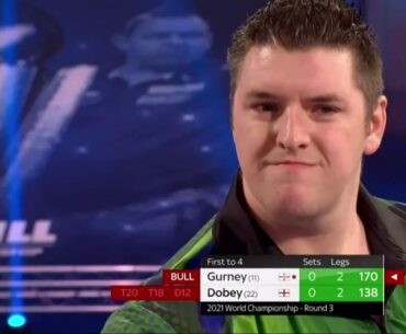 Daryl Gurney - Chris Dobey | 2021 World Darts Championship R3