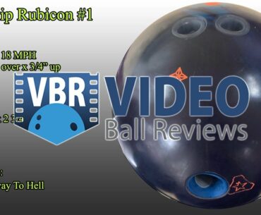 Roto Grip Rubicon Bowling Ball Reaction Video Ball Review {vs} UFO