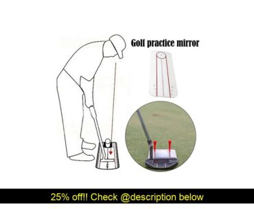 Best New Golf Practice Mirror Swing Practice Mirror Swing Trainer Golf Sport Sturdy And Durable Gol