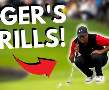 Tiger's Secret Drills To SIMPLE GOLF!!!
