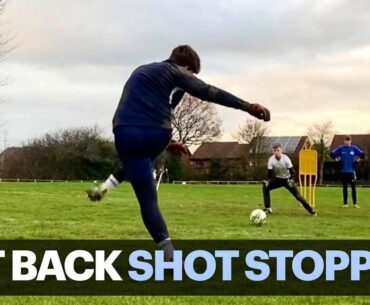 Cut Back Shot Stopping | Goalkeeper Training | The Gloves Are On Ep.42