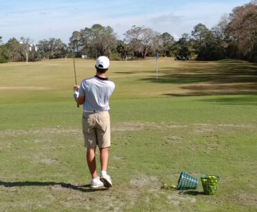 Wedge Practice at Orlando AM Invitational - Working on Scoring Clubs
