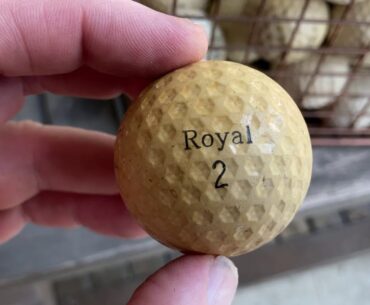 Vintage Golf Ball Reveal: Part 3