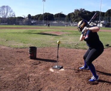 SMSBA Hitting  - Working off the Tee, Hitting Up the Middle
