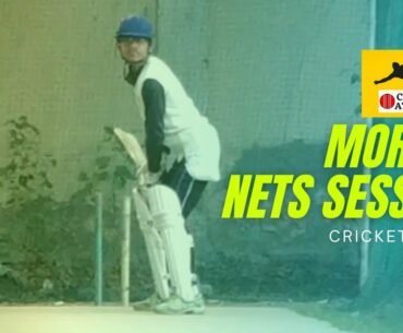 Morning Nets Practice | Cricket batting Practice In Nets | Fast Bowling