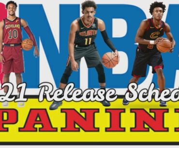 2021 PANINI BASKETBALL CARD RELEASE SCHEDULE