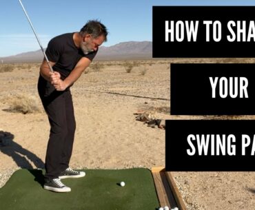 A Simple Way To Shallow The Golf Swing For Power & Accuracy