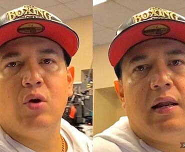 EDDY REYNOSO “HE MADE ME VERY PROUD, SHOWED COURAGE!” SECONDS AFTER RYAN GARCIA KNOCKED OUT LUKE