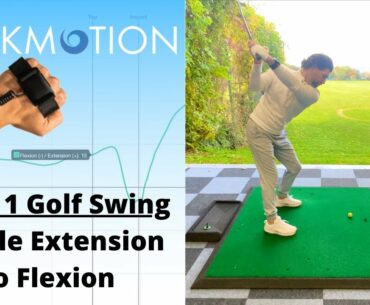 Hackmotion Type 1 Golf Swing - Stable Extension to Flexion