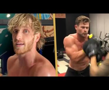 Logan Paul Wants To Fight Chris Hemsworth After Floyd Mayweather Exhibition Bout