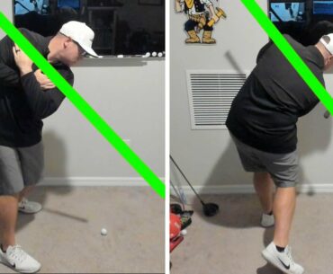 How To Tilt The Shoulders In The Golf Swing | Backswing & Downswing