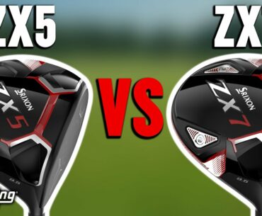 Srixon Drivers Comparison & Review | Srixon ZX5 vs. Srixon ZX7
