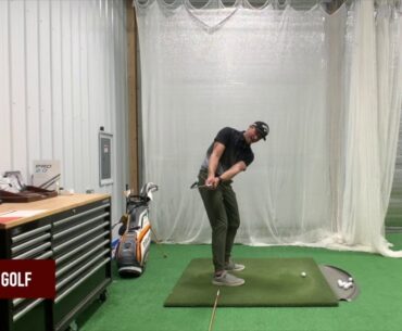 GOLF SWING DRILL: IMPROVE TAKEAWAY AND FOLLOW-THROUGH