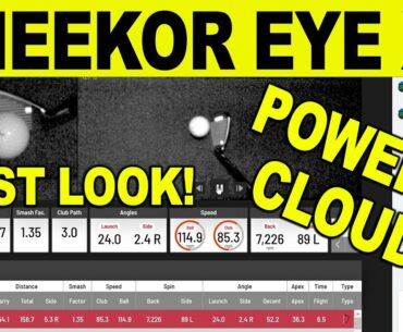 UNEEKOR EYE XO - Power U Cloud - FIRST LOOK & REVIEW (Golf Simulator Software)