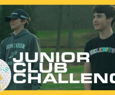 INSANE JR. CLUB CHALLENGE! | The Junior Club Scramble | Birdie Boys