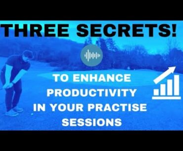 THREE EXCELLENT SECRETS TO BETTER SCORING!