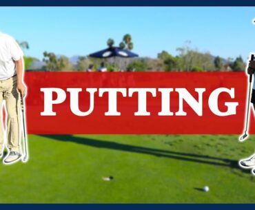 Junior Golf Lesson - Golf Putting Drills & Technique
