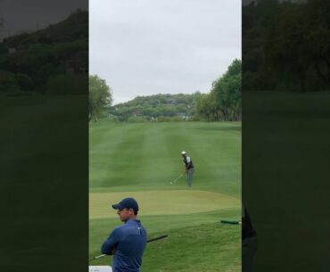 Tiger Woods Chip shot at Dell Match play Vs Rory MC